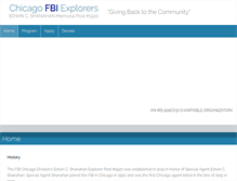 Tablet Screenshot of fbichicagoexplorers.com